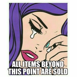 #soldbeyondthispoint