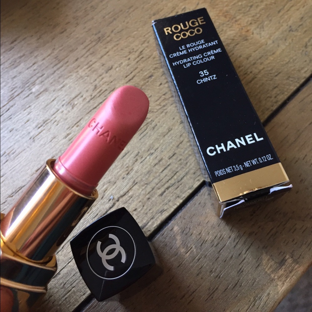 Chanel lipstick in Chintz for @amandamcguire