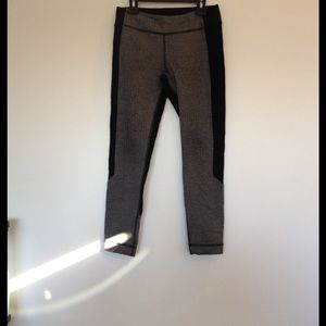 Black and grey juniors leggings