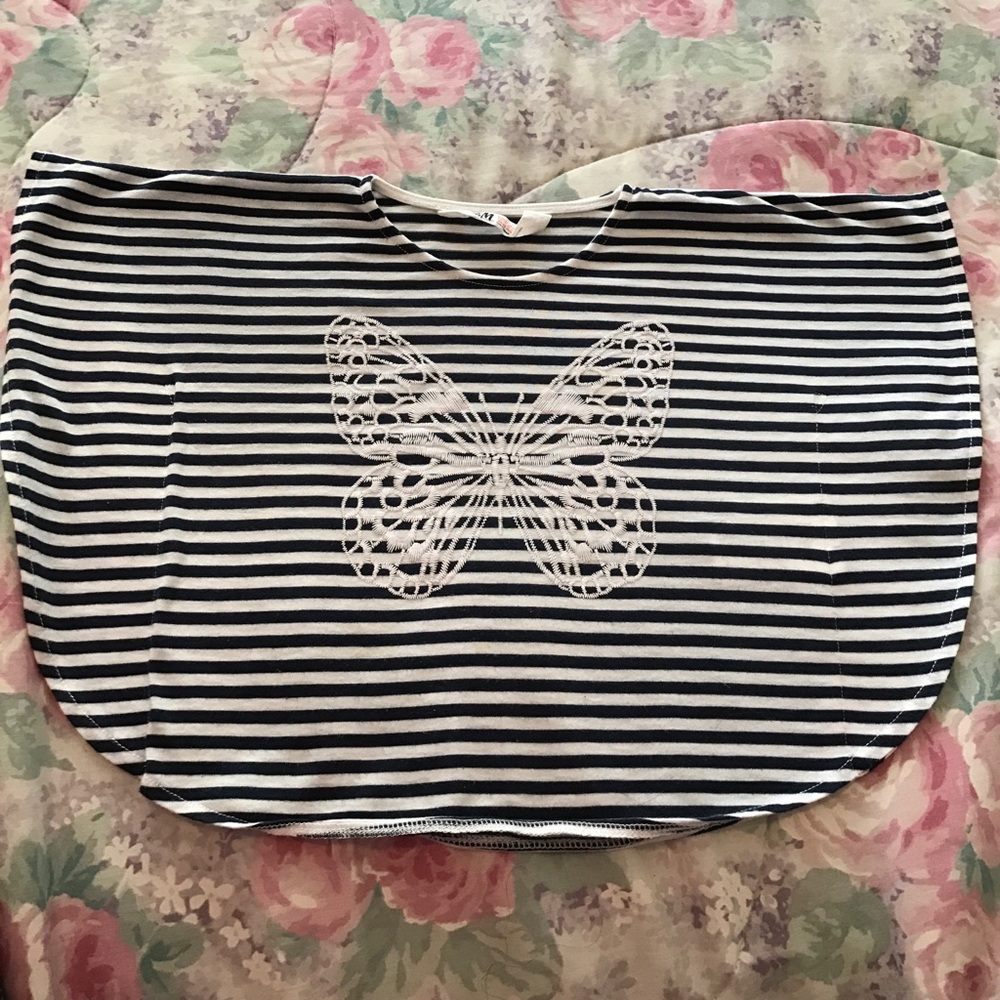 H&M Butterfly Poncho