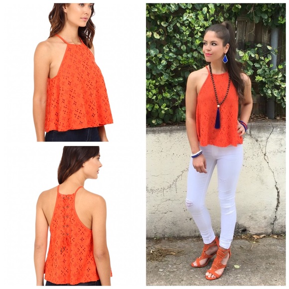 🌟Last One🌟 FP Dream Date Eyelet Top - Picture 2 of 2