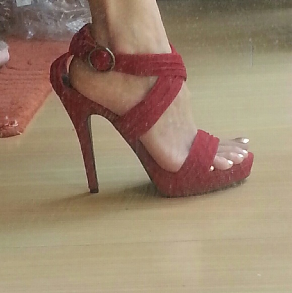 🌟Sale 🌠Paprika Red high heels - Picture 4 of 4