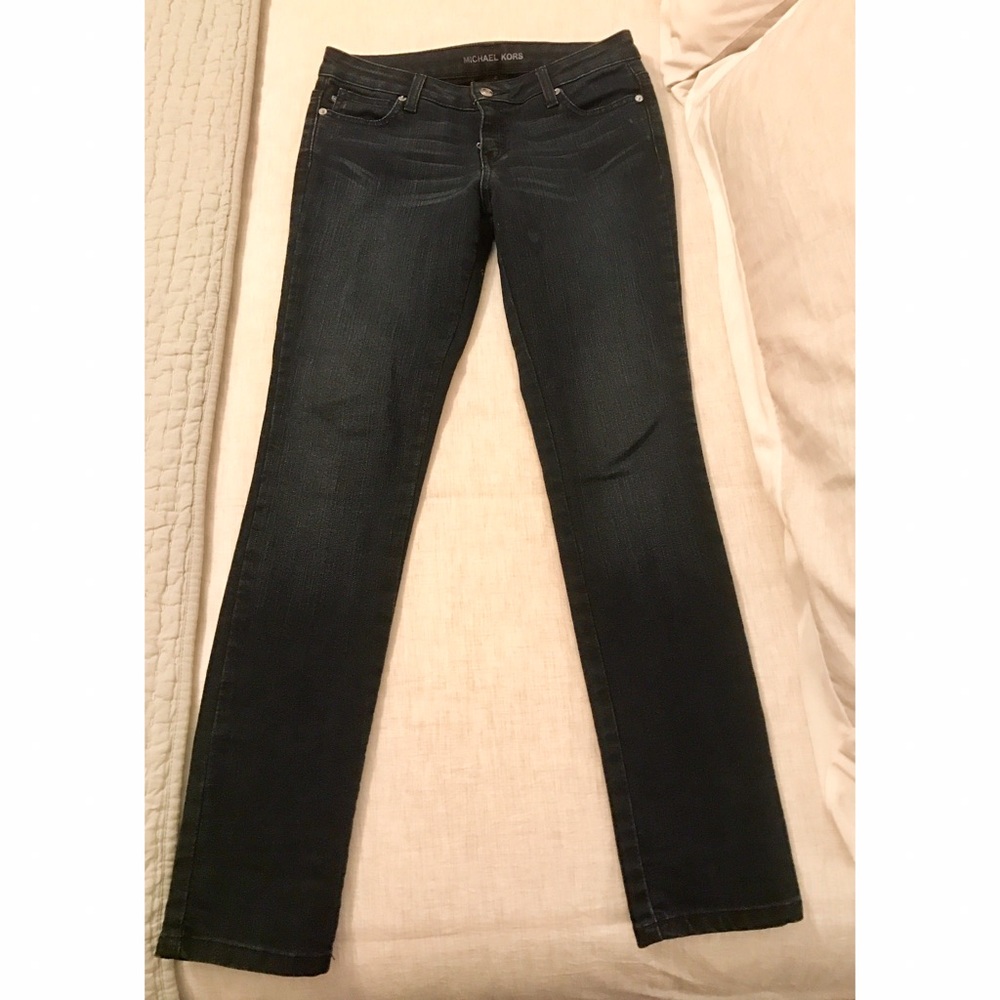 Michael Kors Dark wash skinny jeans