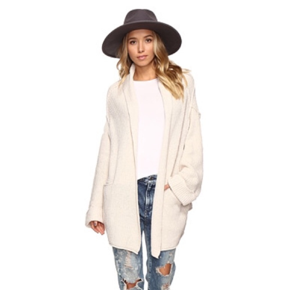 FREE PEOPLE LOW TIDE CARDIGAN - Picture 2 of 2
