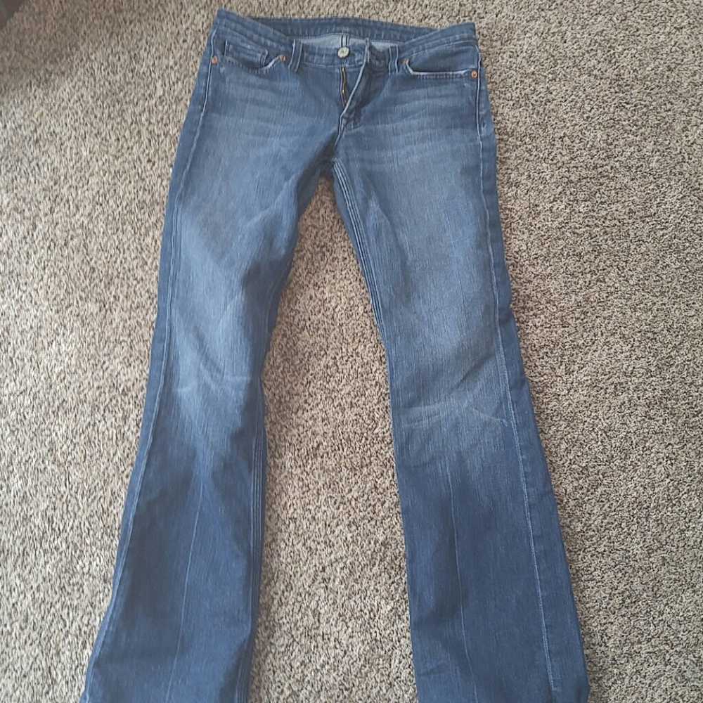 7 for all mankind jeans size 29 boot cut