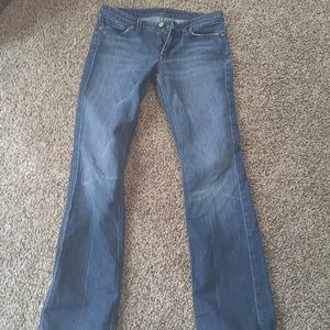 7 for all mankind jeans size 29 boot cut