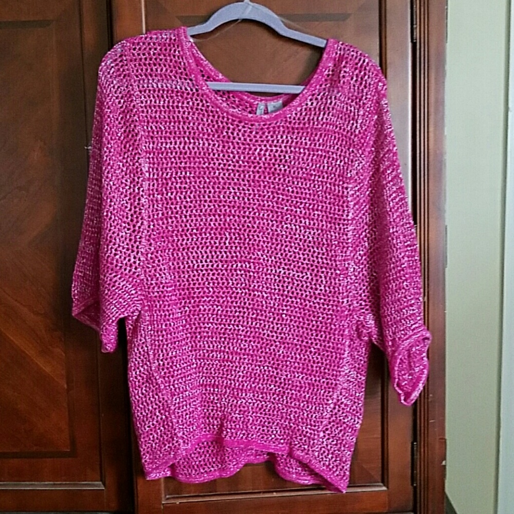 Womans mesh style top.