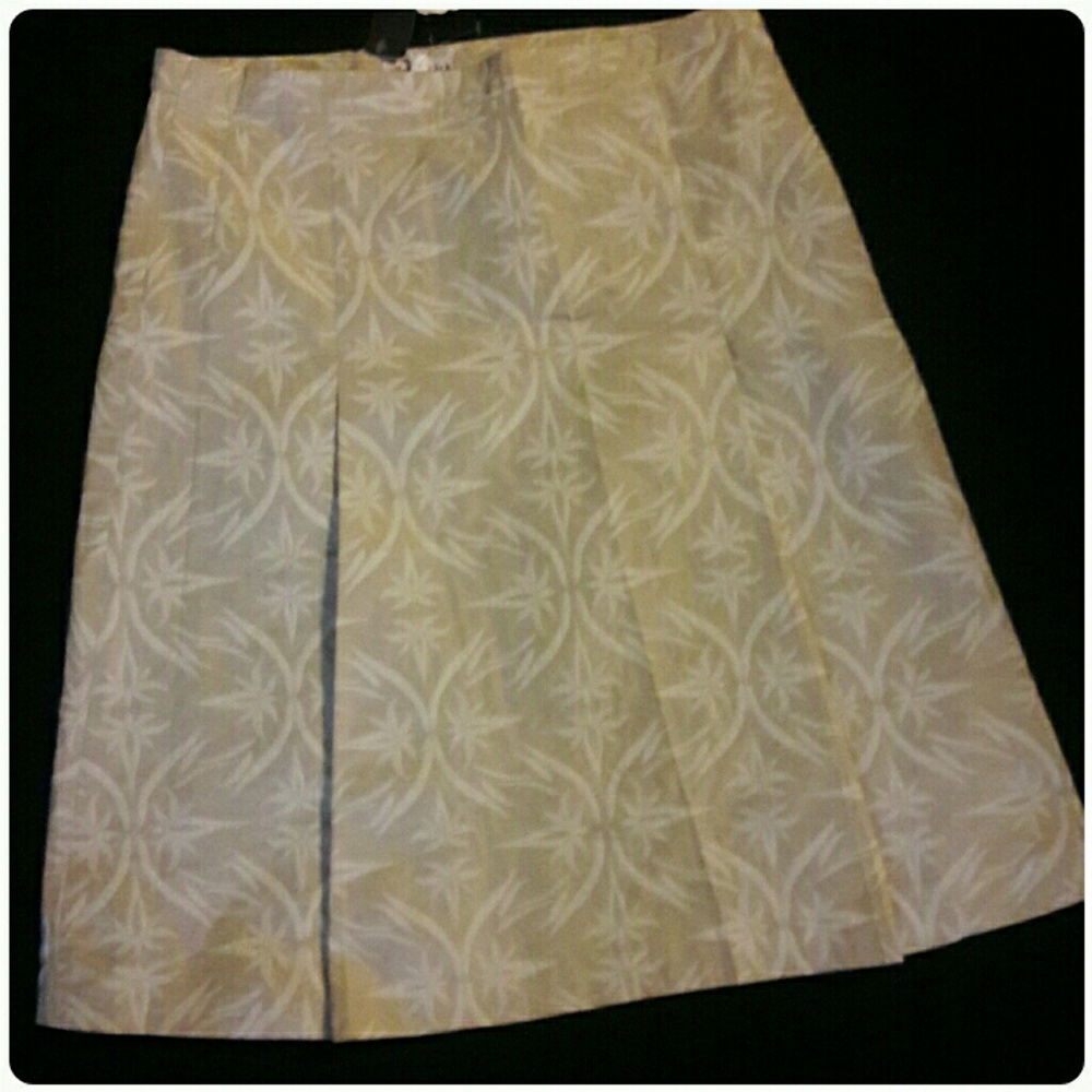 NWT ALLEGRA HICKS floral envelope skirt