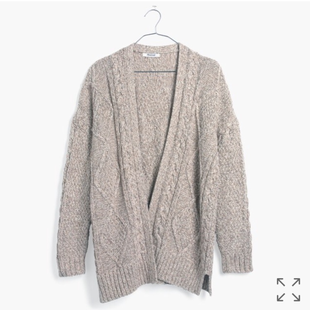 NWOT Madewell cable knit sweater