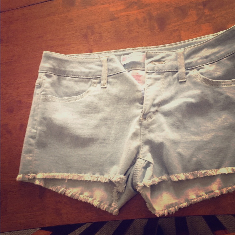 Jean cut off shorts