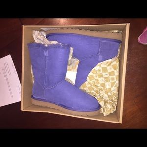UGG Bailey Button Boots - Blue