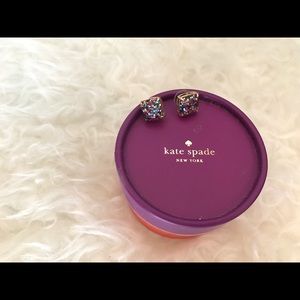 Kaye spade multi glitter earrings