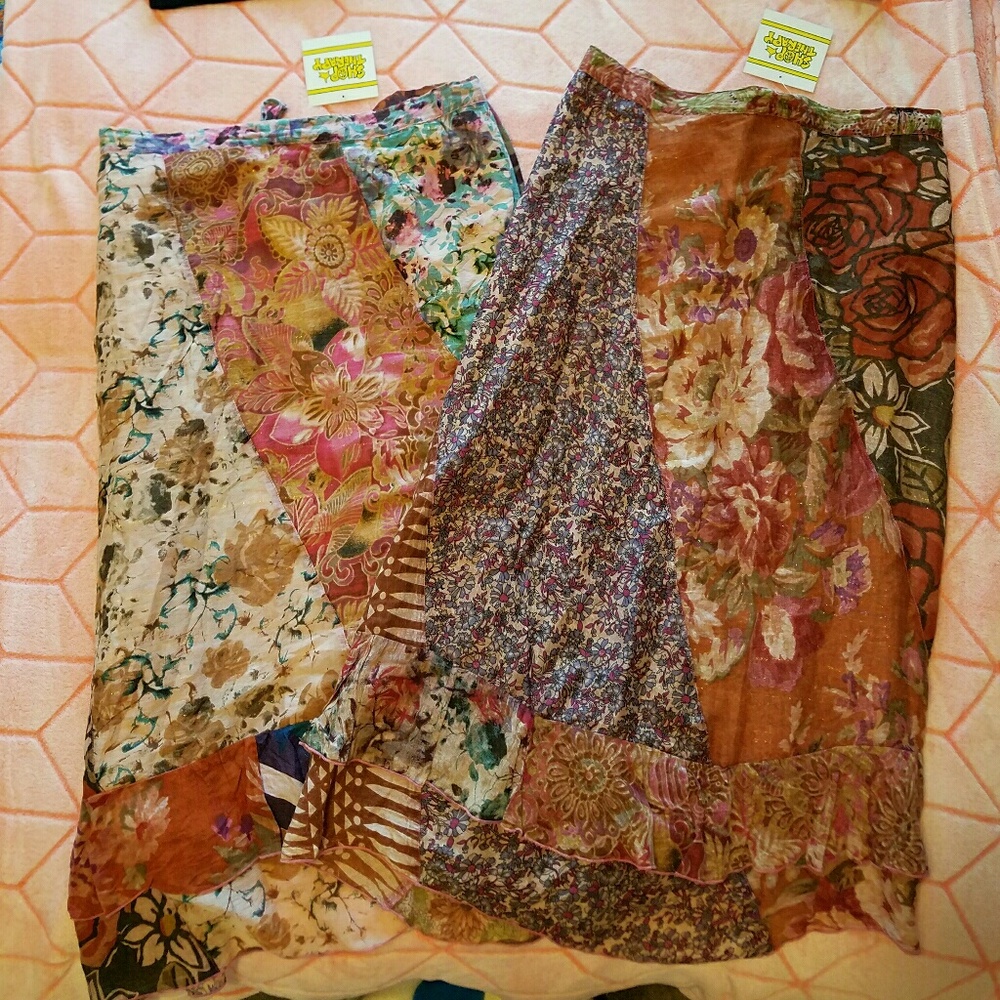 Boho/Hippie skirt apron