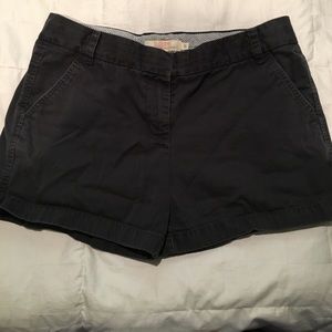 Navy J. Crew shorts
