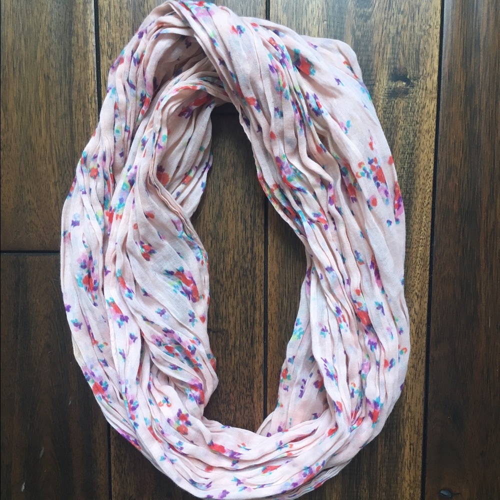 Floral Infinity Scarf