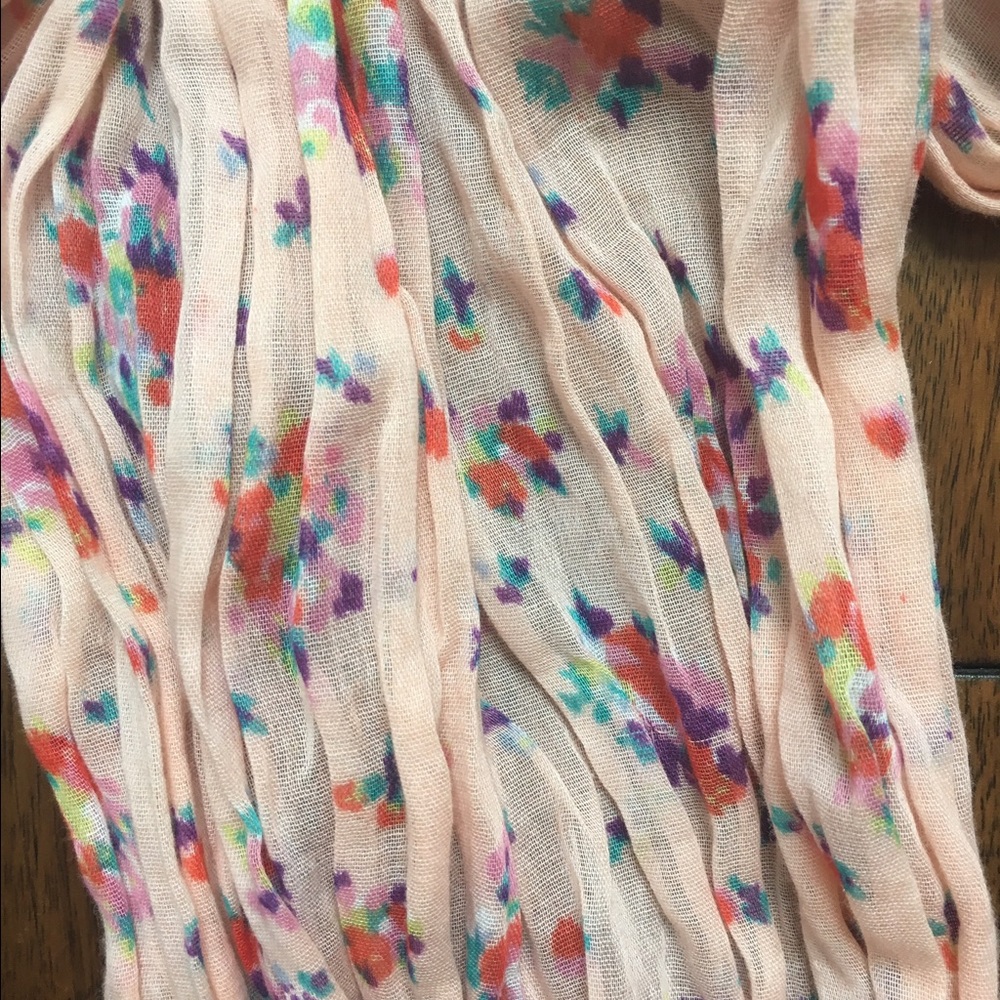 Floral Infinity Scarf - Picture 2 of 3