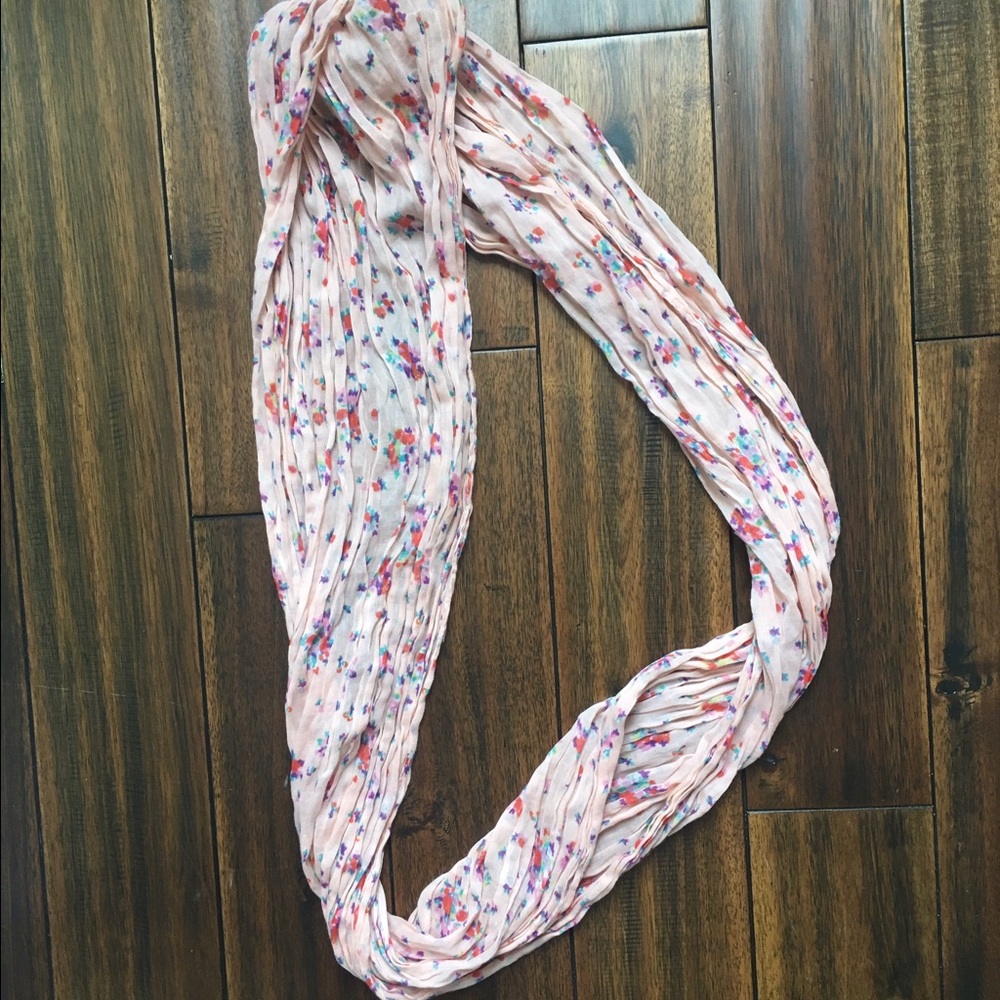 Floral Infinity Scarf - Picture 3 of 3