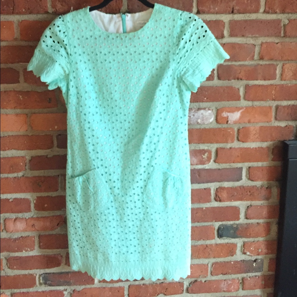 Shoshanna eyelet dress