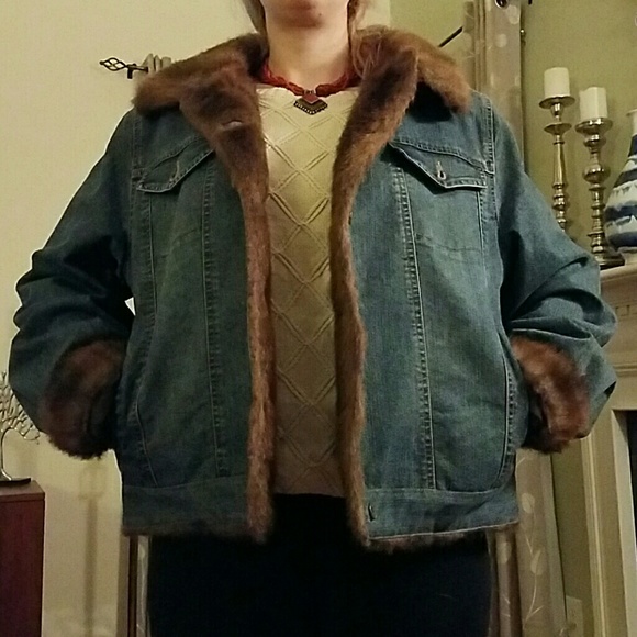 marvin richards Jackets & Blazers - Marvin Richards Faux Fur Winter Jacket