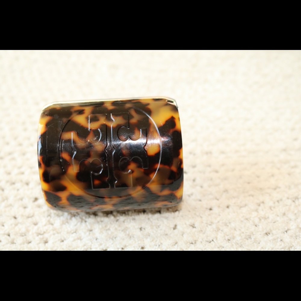 Tory Burch Tortoise Wrist Cuff Bracelet