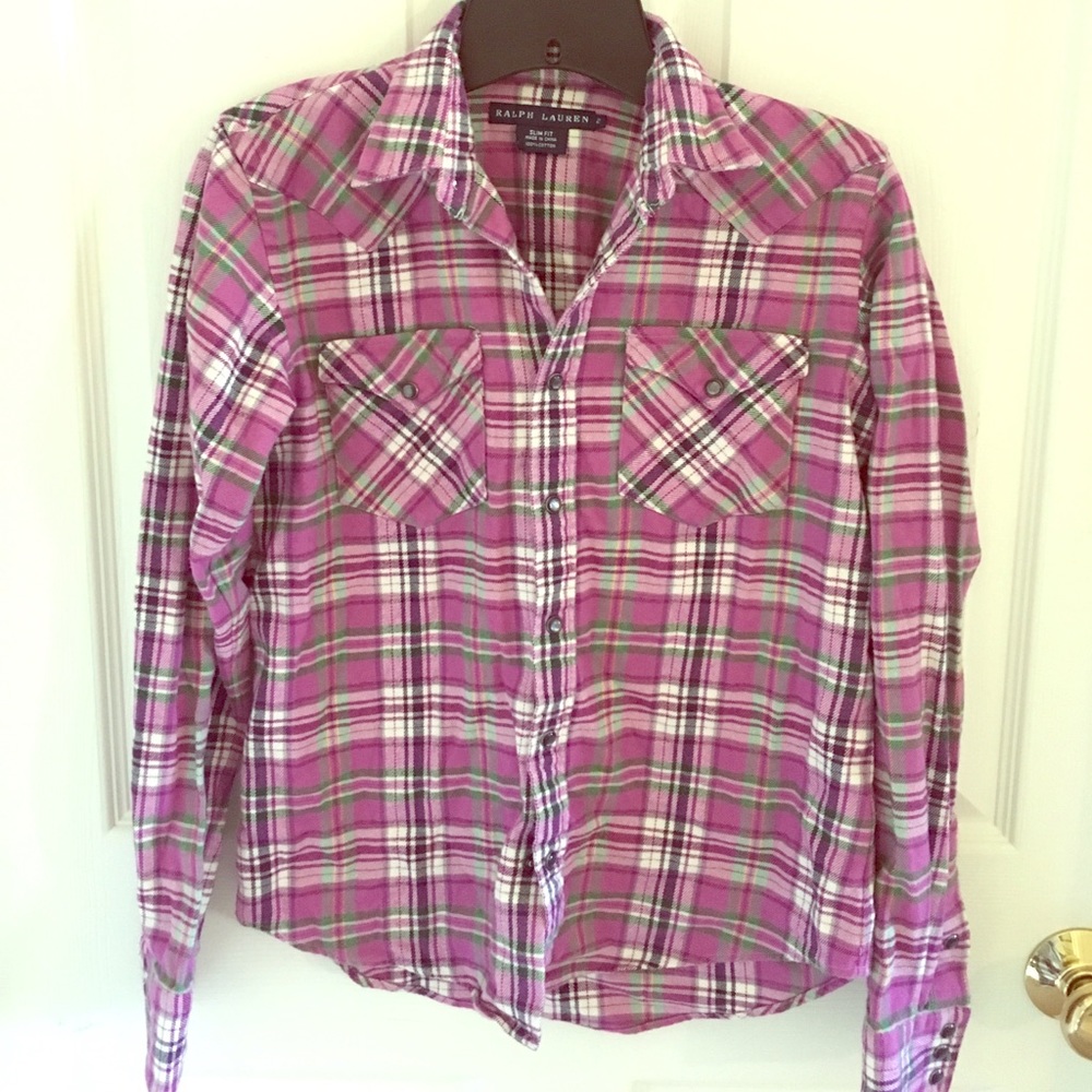 Flannel button up