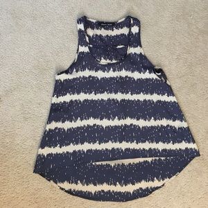 SALE! Size Small • Navy/Cream Stripe Tank