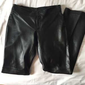 Gorgeous, trendy genuine leather pants