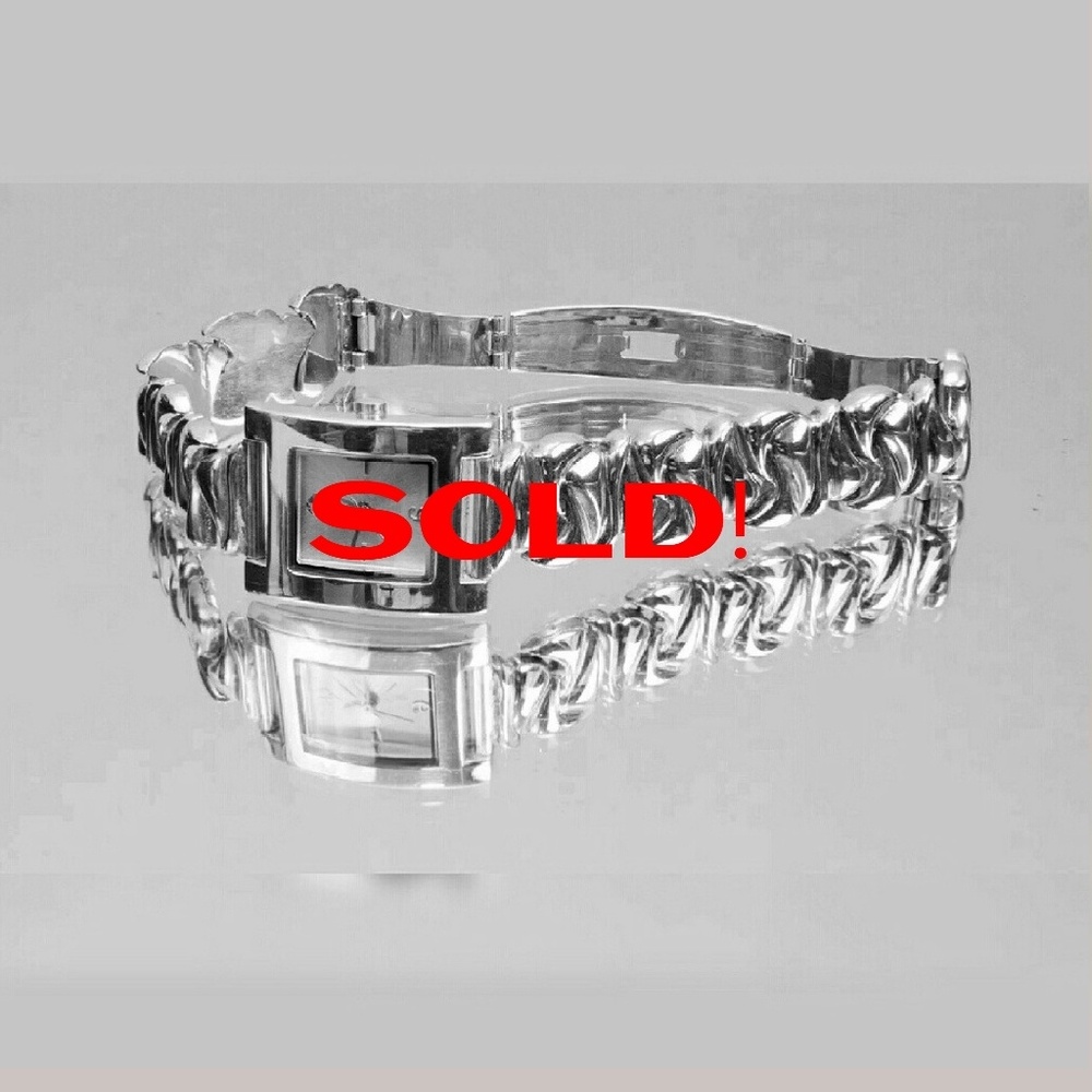 Milor Italy 925 Sterling Silver Womens Dial Watch