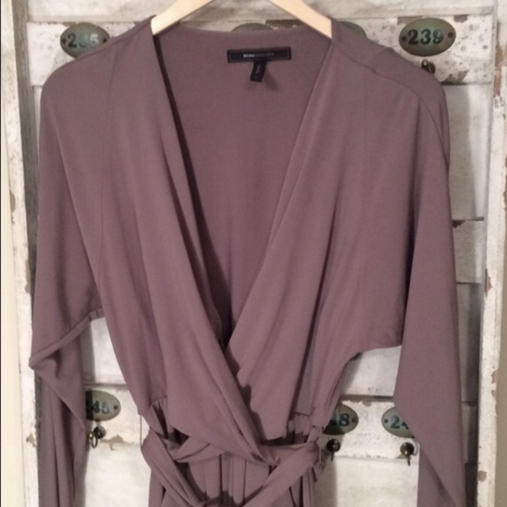 BCBG WRAP AROUND DRESS