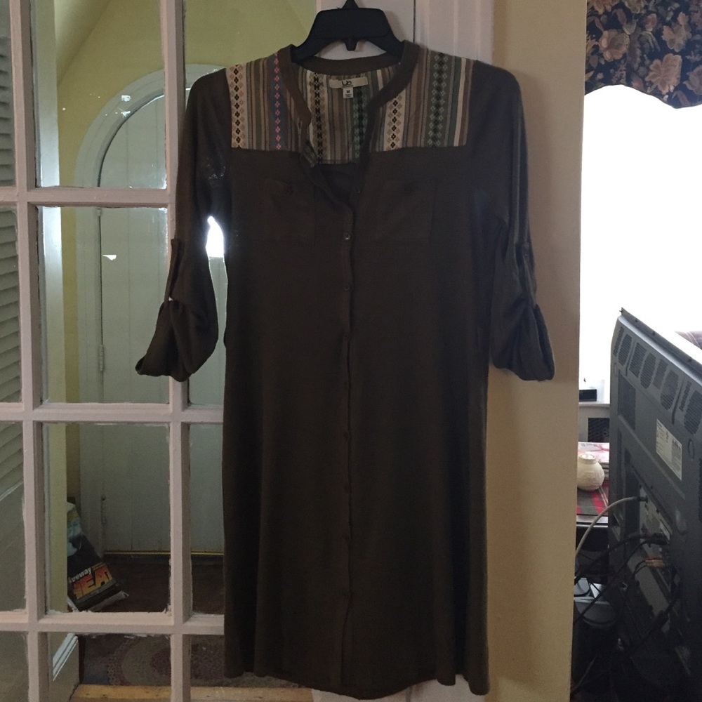 Long shirt for leggings/dress. Worn once.