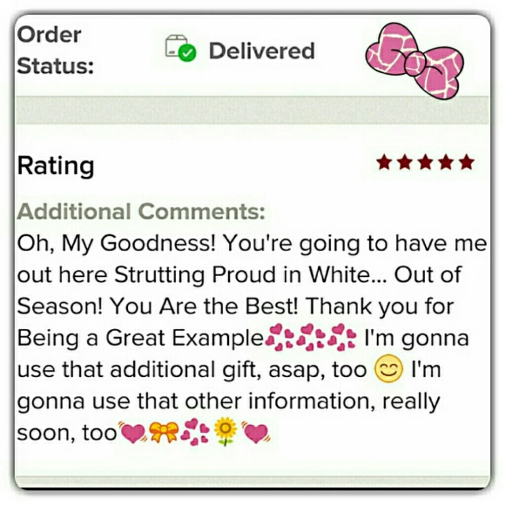 You're the best!😘