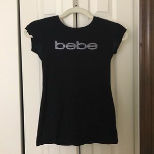 Bebe logo tee Bebe logo tee