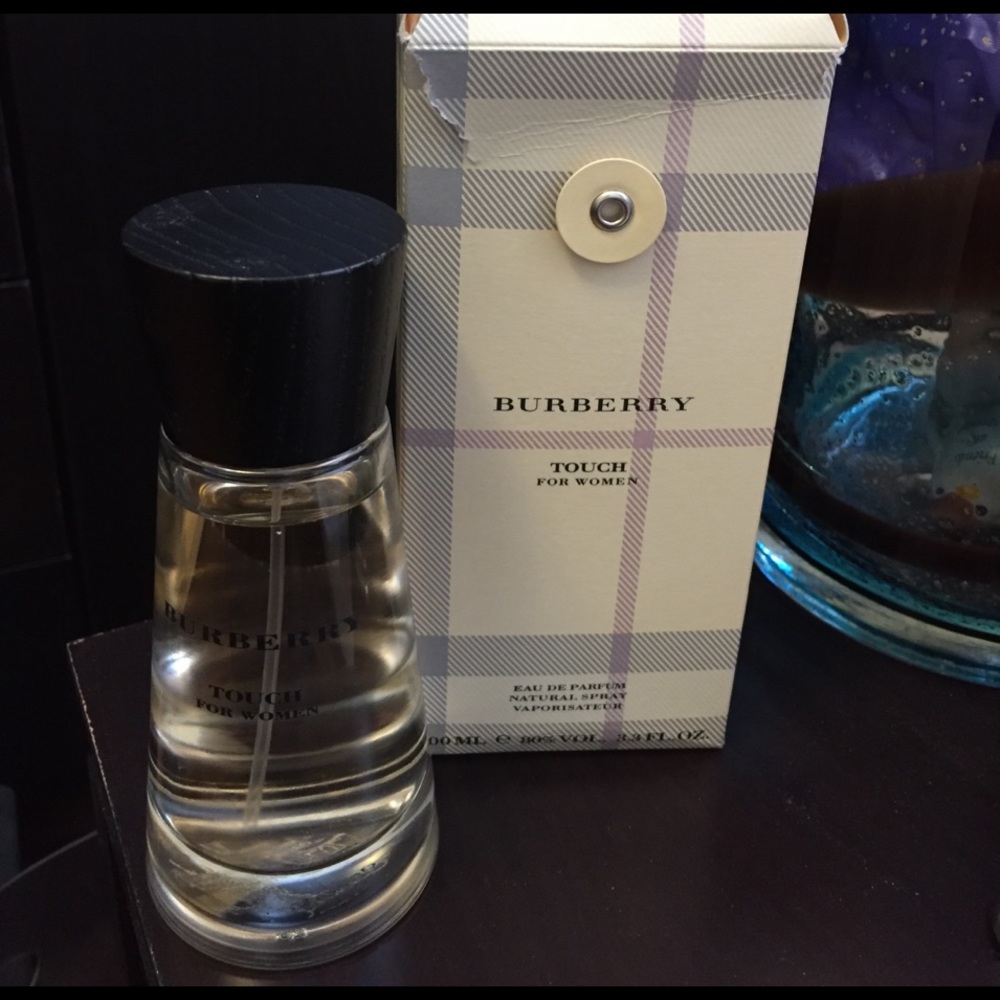 Burberry Touch Women's perfume open bottle.