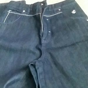 Dark blue jeans never  worn