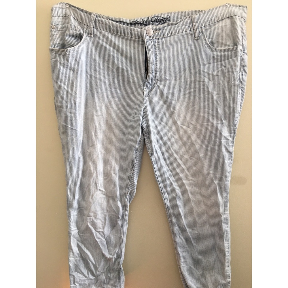 Boyfriend Striped Jeans 18