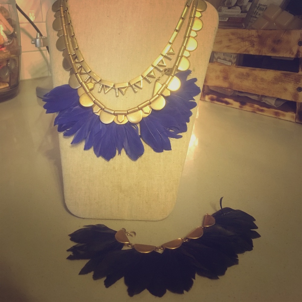 Plume Statement Necklace