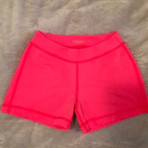 Bebe neon sport shorts