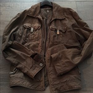 Michael Kors Men's Army Green Light jacket