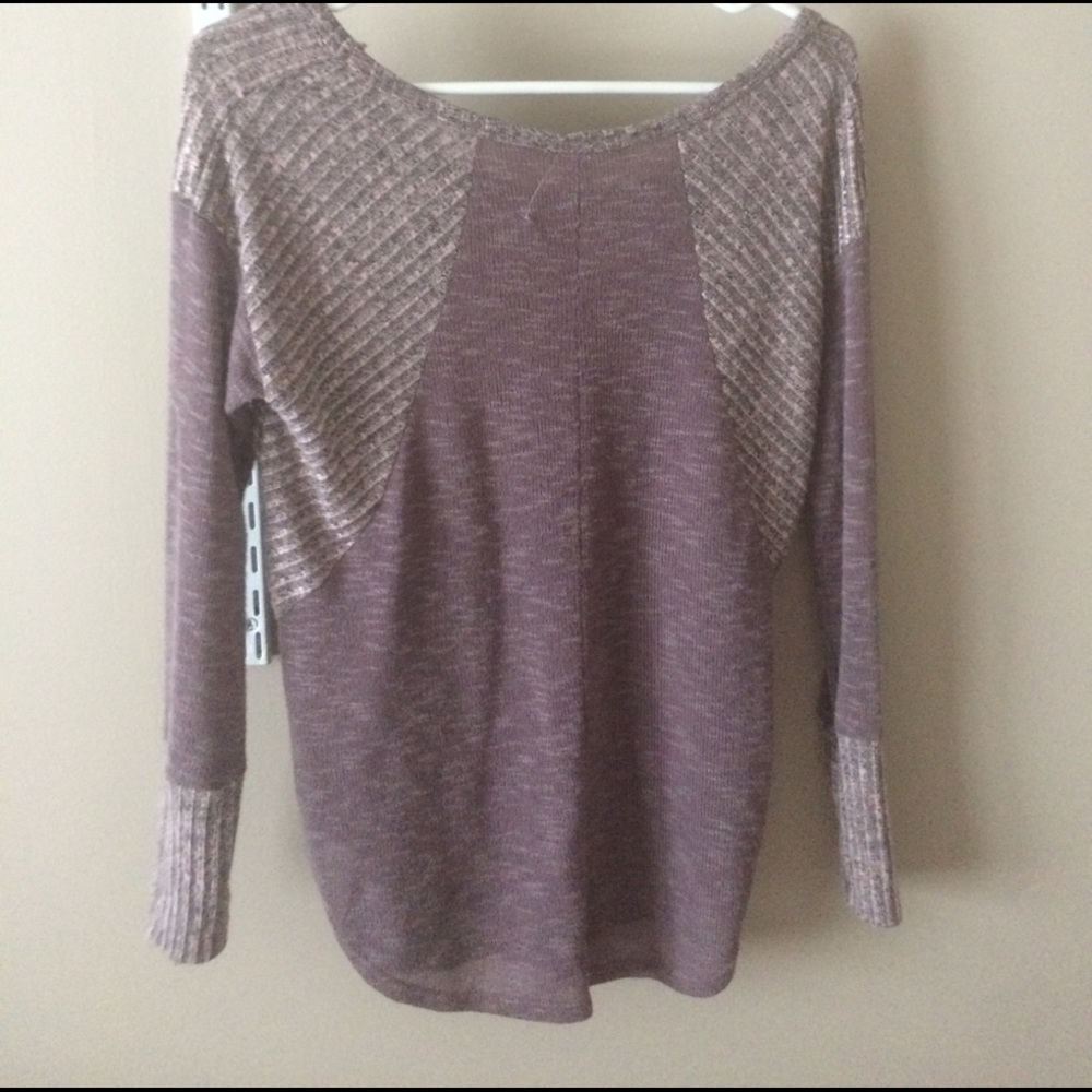 Small purple light-weight sweater