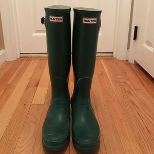 Hunter rain boots