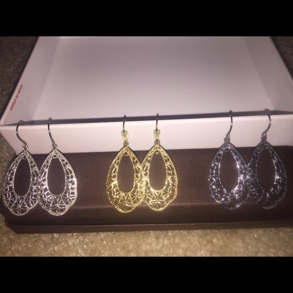 Beautiful and delicate variety of earrings