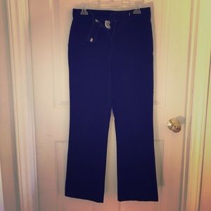 Lilly Pulitzer black corduroy pants