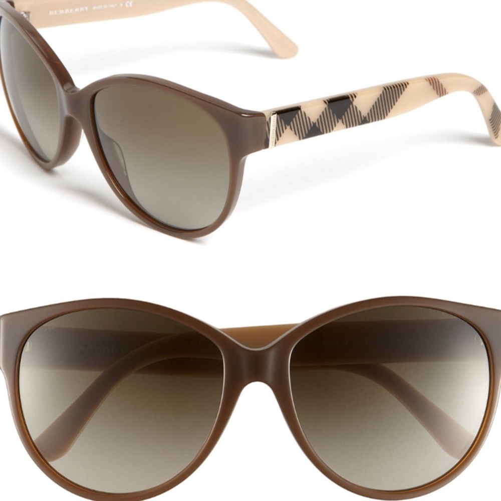 Authentic Burberry Cat's Eye Sunglasses