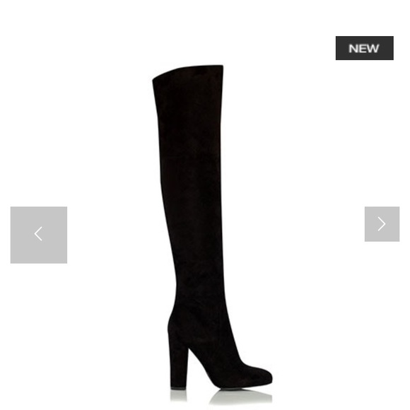 Peanut Faux Suede Drawstring Thigh High Boots | Lime Lush  Suede Thigh Highs (price negotiable)