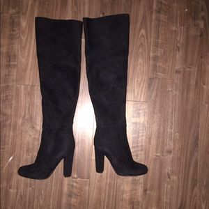 Suede Thigh Highs (price negotiable)