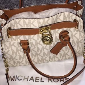 Michael Kors MK Monogram Logo purse