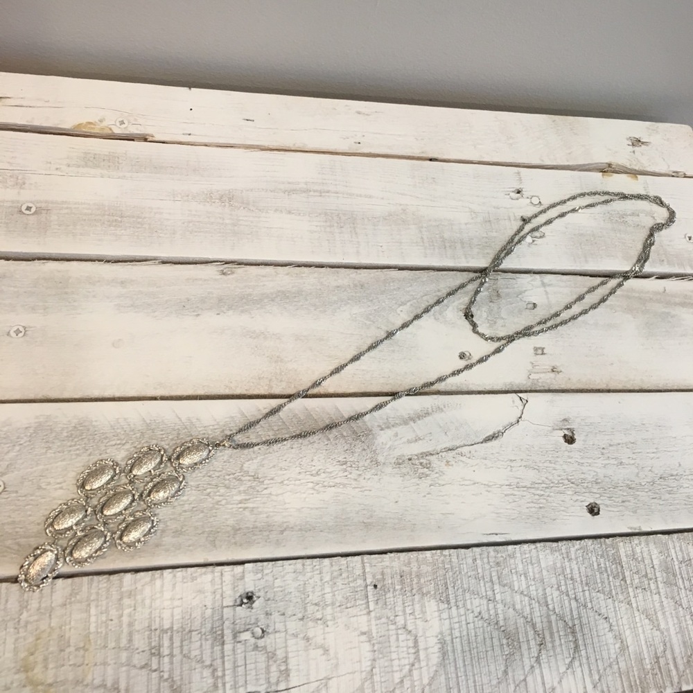 Gorgeous vintage bling chain necklace