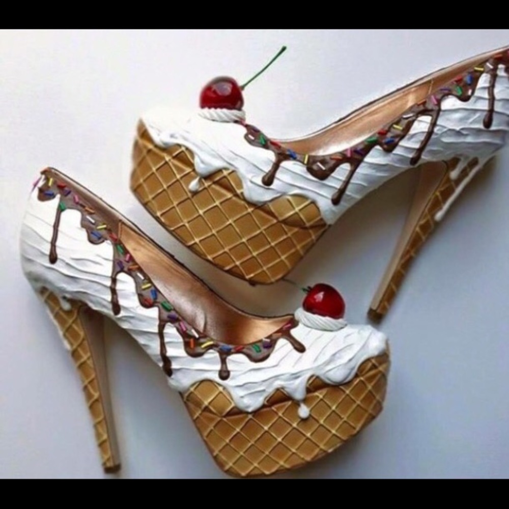 Make a sundae out of you favorite SHOES 👀👠READ!