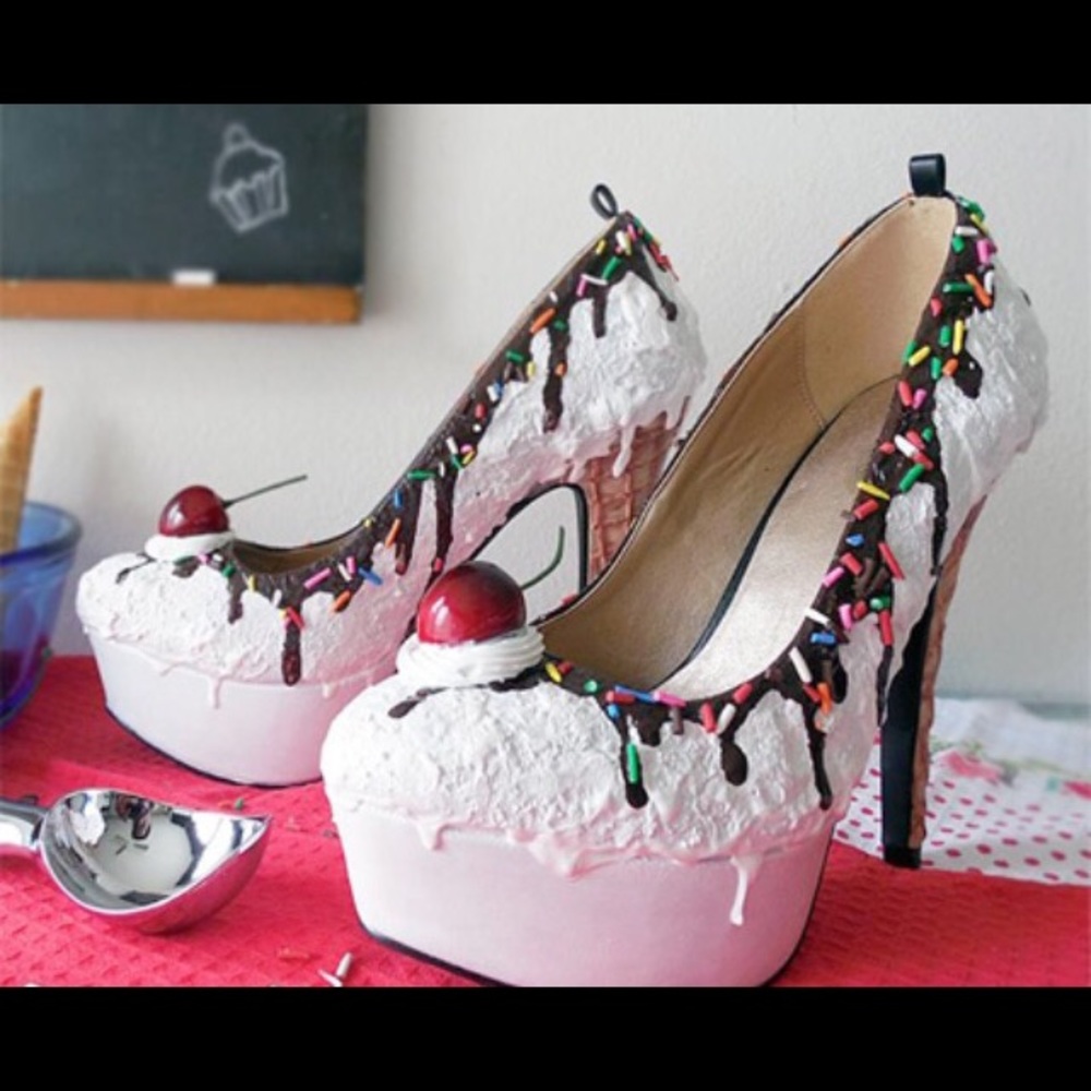 Ice Cream 👠 platform Pumps