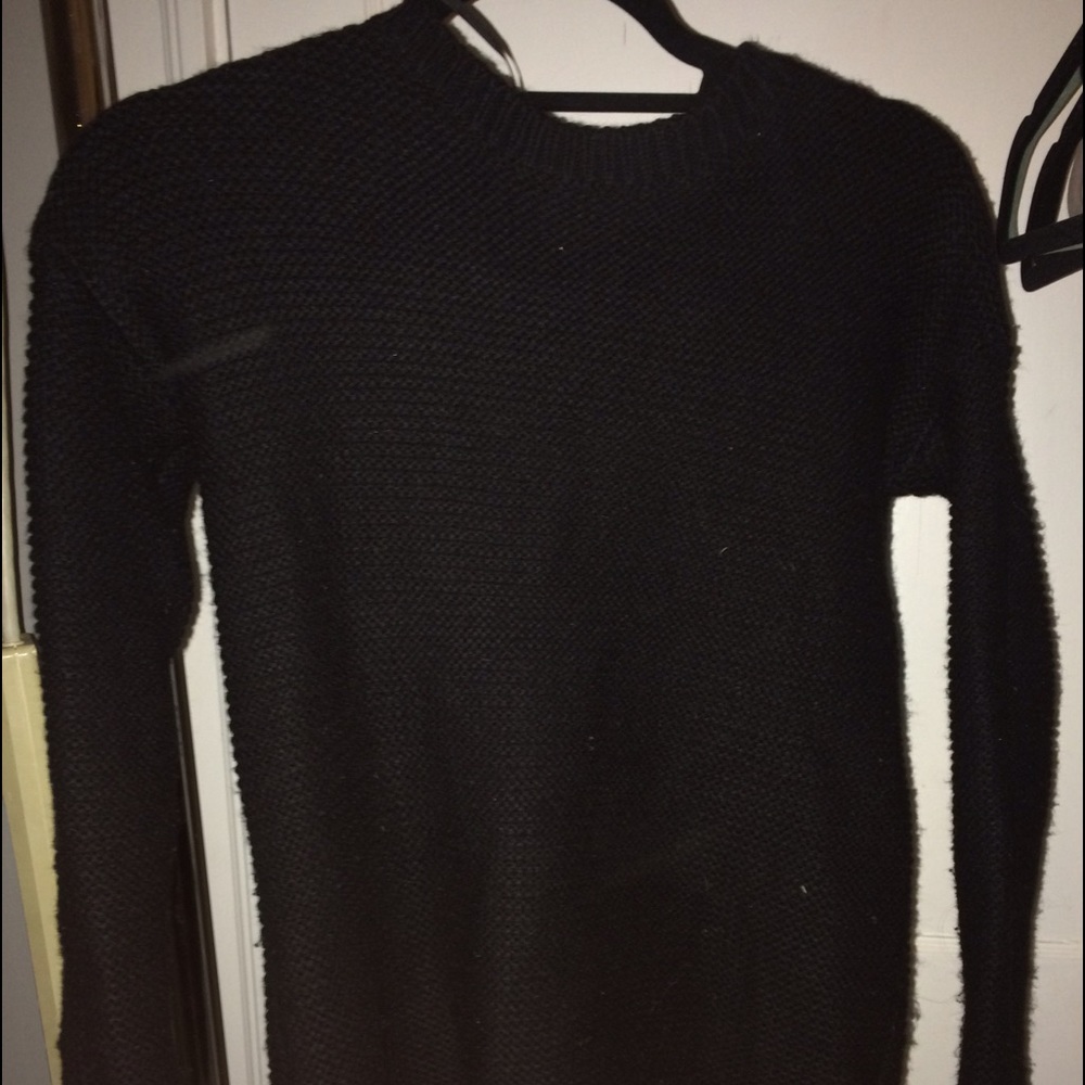 Black sweater